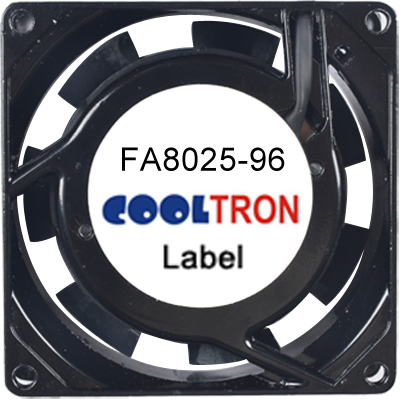 FA8025-96 Series AC AXIAL FAN 80 x 80 x 25mm Air Flow:18.30 ~ 22.30 CFM