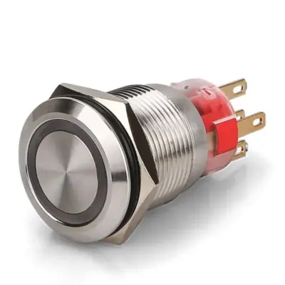 22mm LED Push Button On Off Switch