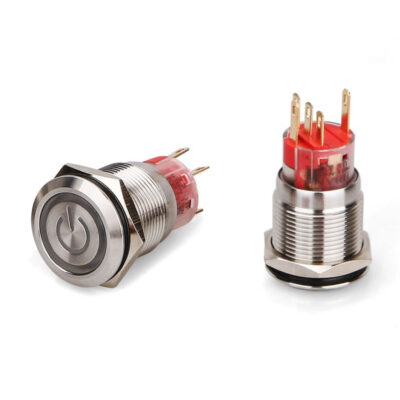 22mm Metal Momentary Switch Push Button