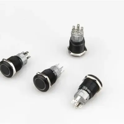 Illuminated Latching Push Button Switch