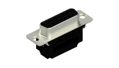 D-Sub connector for flat ribbon cable - DB BK 15