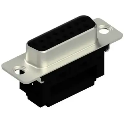D-Sub connector for flat ribbon cable - DB BK 15