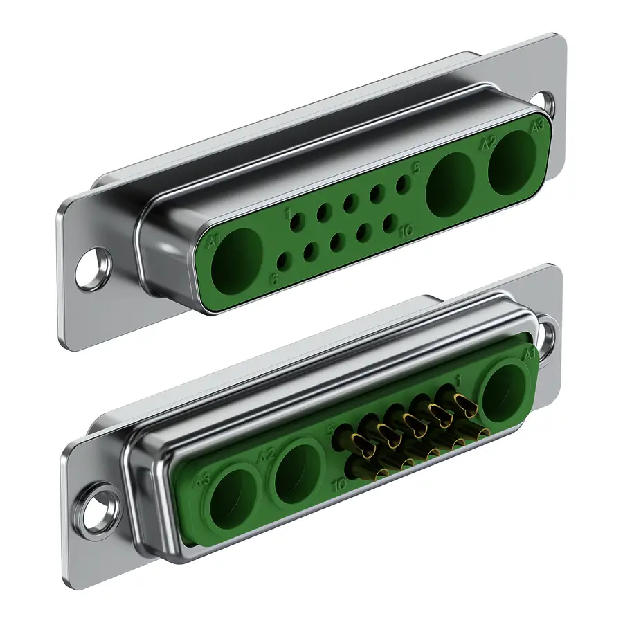 D-Sub mixed layout connectors - DBM 13W3 L - Image 3