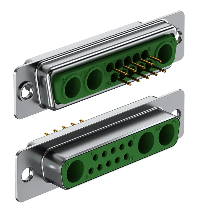 D-Sub mixed layout connectors - DBM 13W3 T RC M3 - Image 3