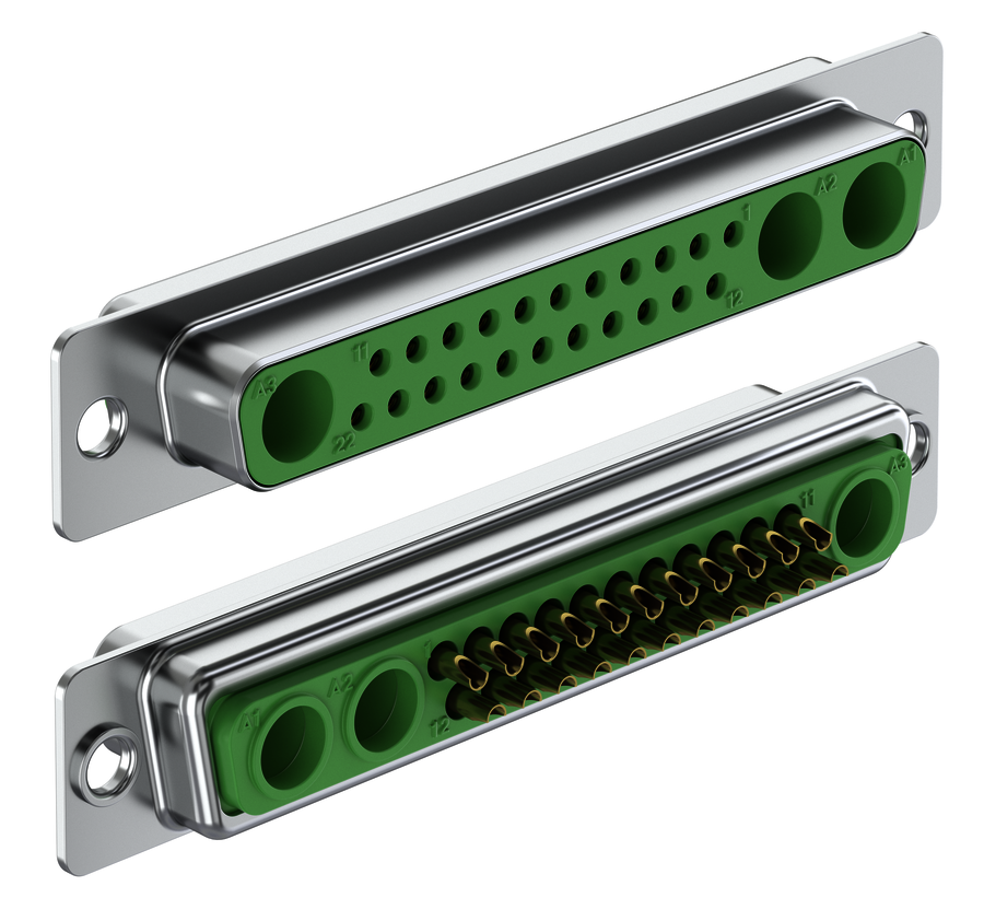 D-Sub mixed layout connectors - DBM 25W3 L - Image 3