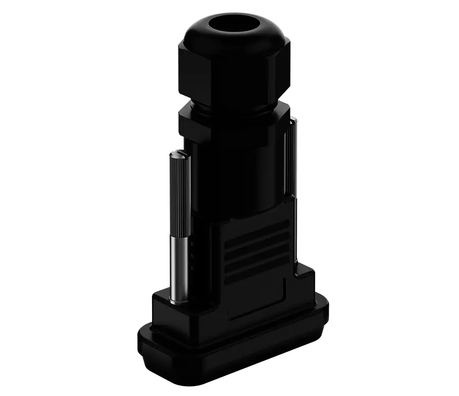 D-Sub hoods - DH 15 L IP 67