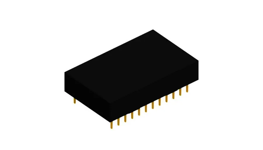 High-precision sockets and plugs for DIL-IC - DILS 24 GA LO