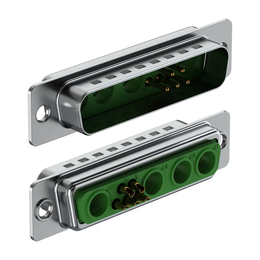 D-Sub mixed layout connectors - DSM 9W4 L - Image 3
