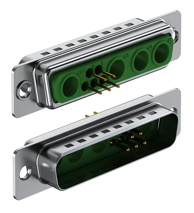 D-Sub mixed layout connectors - DSM 9W4 T - Image 3