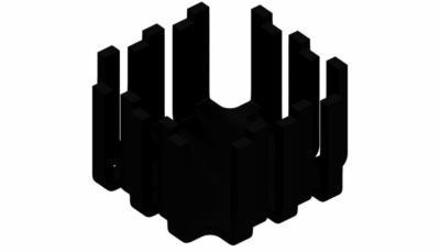 Finger shaped heatsinks - FK 201 SA