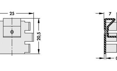 Attachable heatsink - FK 220 SA 220