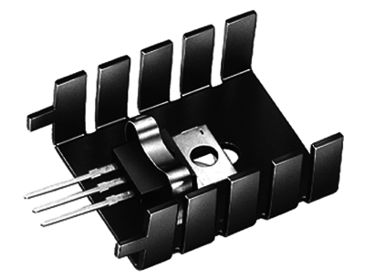 Finger shaped heatsinks - FK 222 THF SA