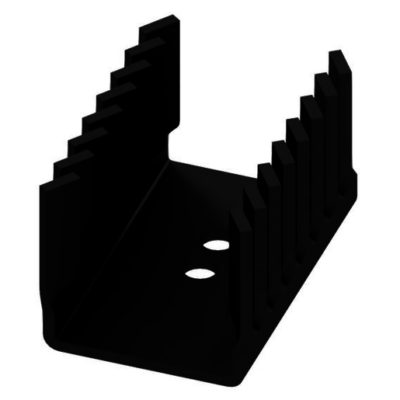 Finger shaped heatsinks - FK 225 SA L 1