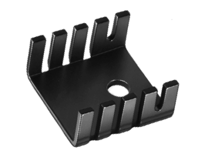 Finger shaped heatsinks - FK 239 SA 32