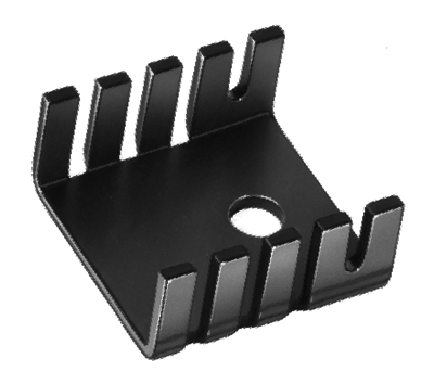 Finger shaped heatsinks - FK 239 SA 32