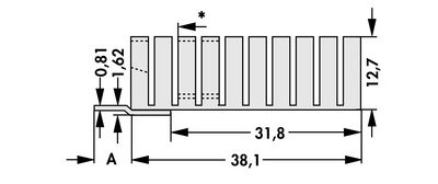 Attachable heatsink - FK 240 SA 220 V
