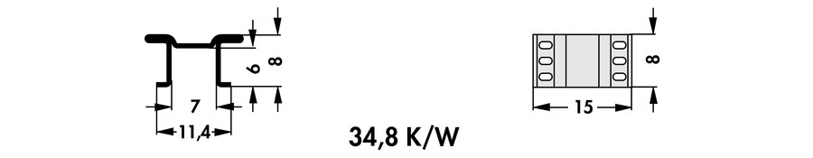 Copper heatsinks for D PAK and others - FK 250 08 LF PAK - Image 3