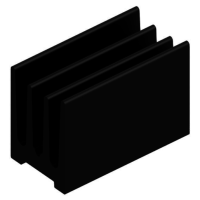 Heatsinks for DIL-IC, PLCC and SMD - ICK 18 H