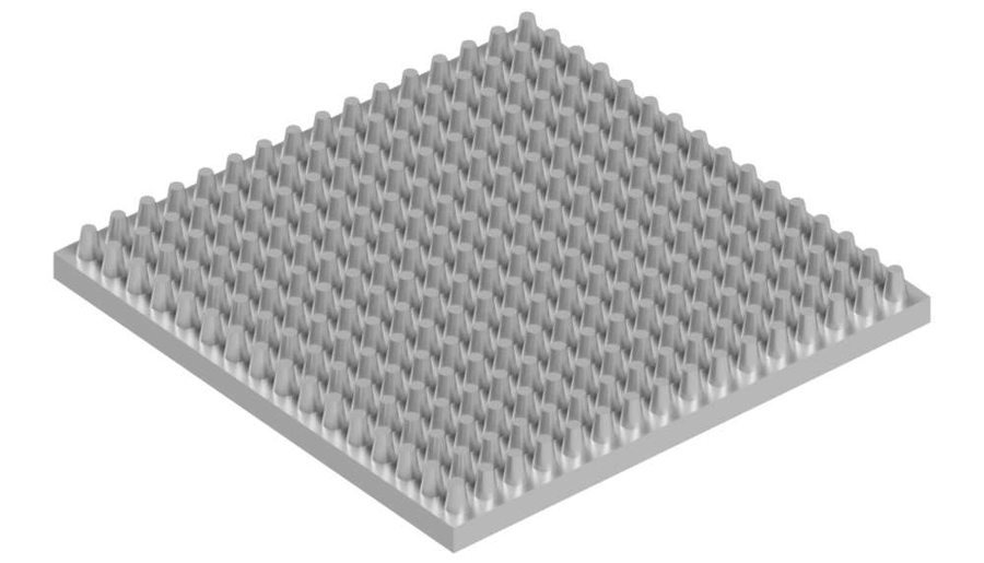 Pin heatsinks - ICK S D 98 x 98 x 10