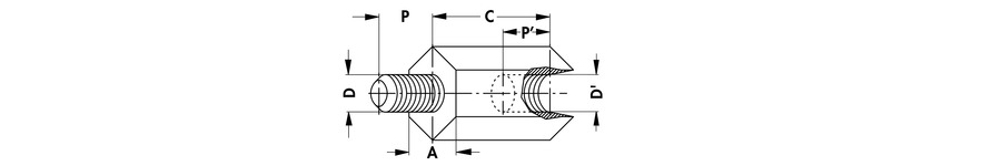 Distance sleeves and spacers - ISAS 25 B 25 - Image 2