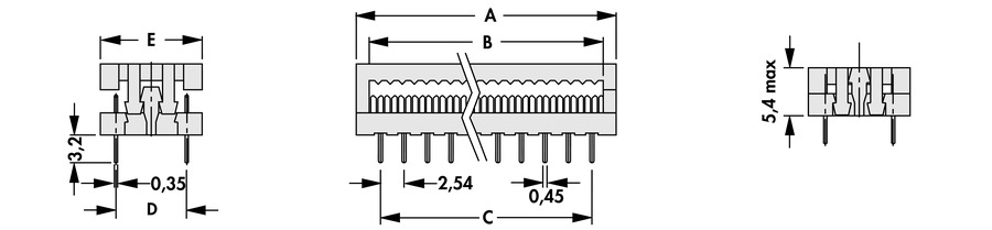 Printed circuit connector - KK 10 Z - Image 2