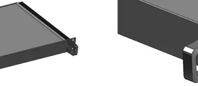 19" plug-in box with cooling fins - KRE 1 84 260