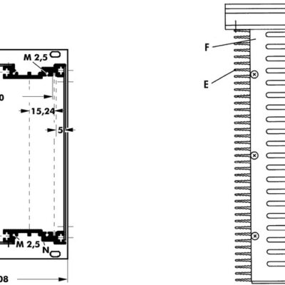 Heatsink insert modules - KSK 3 421 20