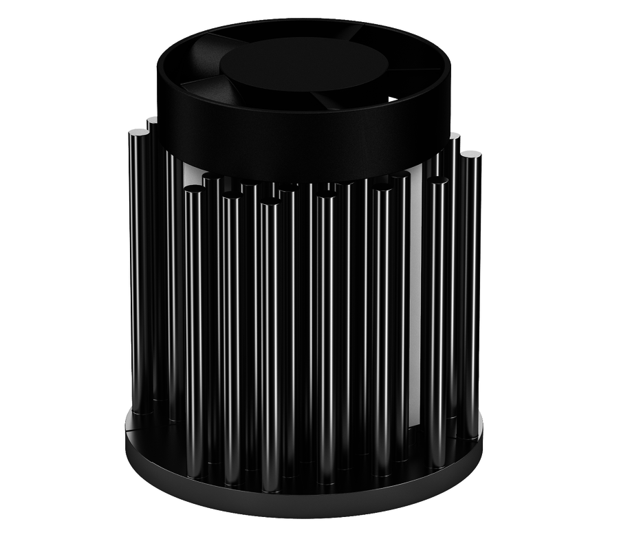 Heatsinks for LEDs - LA LED 50 x 45 Aluminium natur - Image 2