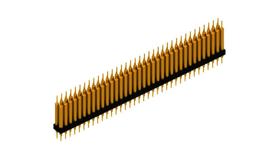 Male headers - MK 214 X 3 72 G