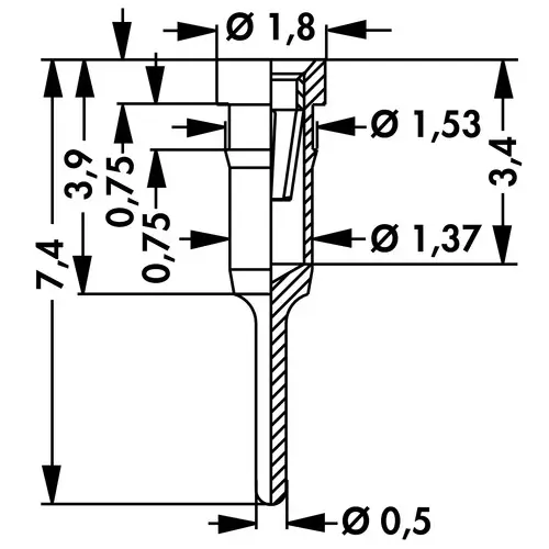 High-precision contacts, loose - PK 1 G - Image 2
