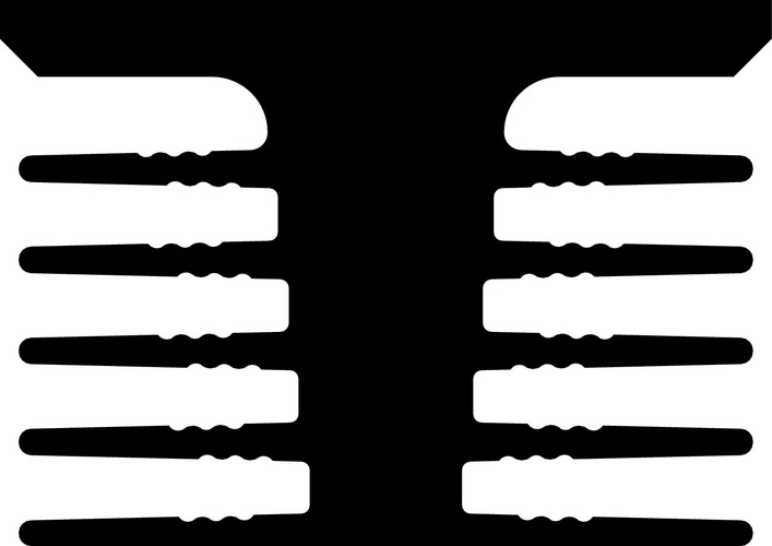Standard extruded heatsinks - SK 176 100 AL CNC - Image 2