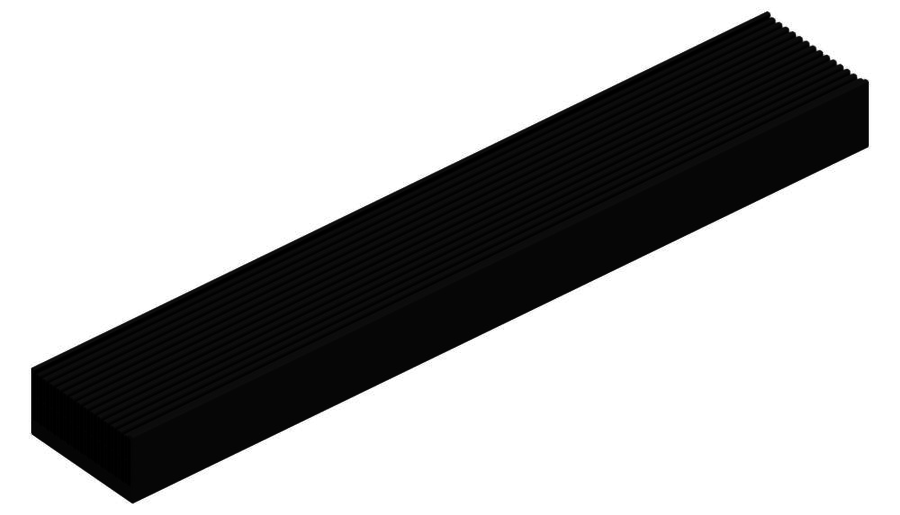 High-performance heatsinks - SK 497 1000 SA