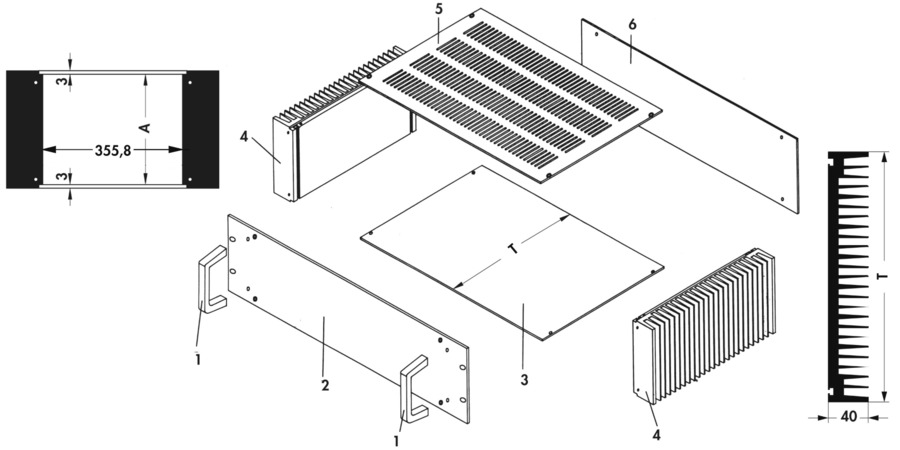 19" plug-in boxes - SKE 4 250 - Image 3