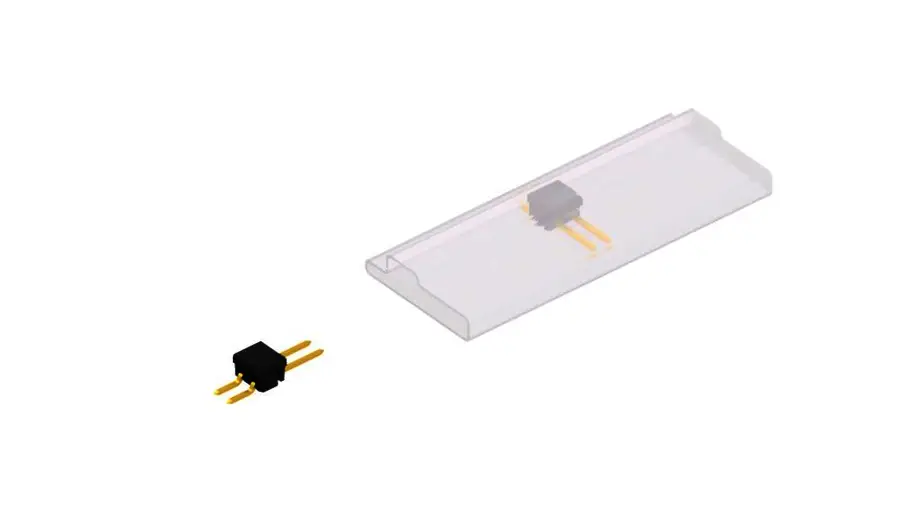 Male headers - SL 12 SMD 083 2 G B SM
