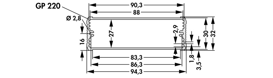 Tube cases - TUF 94 32 100 SA - Image 3