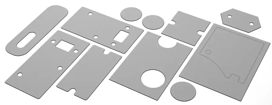 Thermally conductive foil made of siliconelastomer - WFK 25 GK